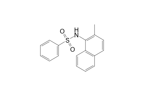 N-(2-methyl-1-naphthyl)benzenesulfonamide