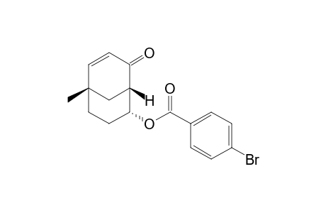 (1S,2R,5S)-5-Methyl-8-oxobicyclo[3.3.1]non-6-en-2-yl 4-bromobenzoate