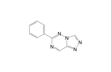 6-PHENYL-s-TRIAZOLO[8,4-f]-as-TRIAZINE