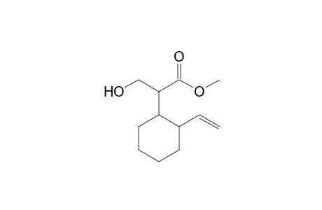 Methyl 3-hydroxy-2-(2'-vinylcyclohexyl)propionate