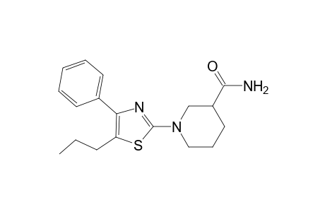 1-(4-Phenyl-5-propyl-thiazol-2-yl)-piperidine-3-carboxylic acid amide