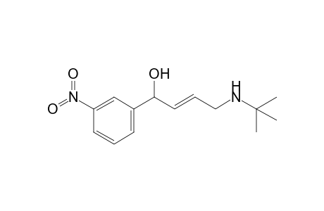1-(3'-Nitrophenyl)-4-(t-butylamino)-2-buten-1-ol