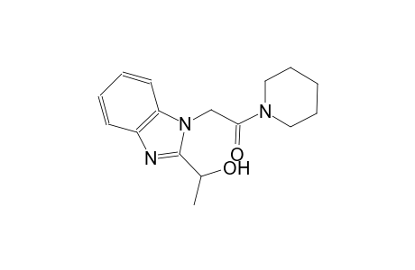 1H-benzimidazole-2-methanol, alpha-methyl-1-[2-oxo-2-(1-piperidinyl)ethyl]-