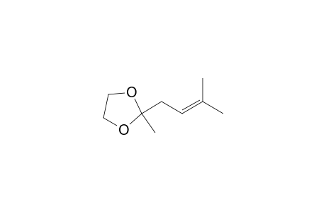 1,3-Dioxolane, 2-methyl-2-(3-methyl-2-butenyl)-
