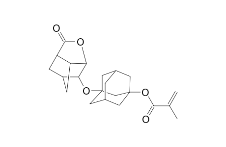 3-[(2,6-norbornanecarbolactone-5-yl)oxy]-1-adamantyl methacrylate