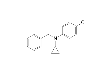 N-benzyl-4-chloro-N-cyclopropylaniline