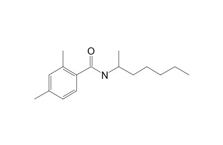 Benzamide, 2,4-dimethyl-N-(hept-2-yl)-