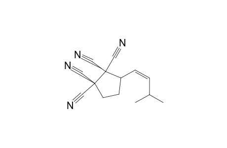 cis-3-(2-Isopropylvinyl)cyclopentane-1,1,2,2-tetracarbonitrile