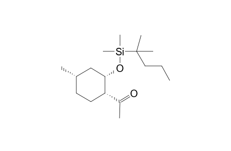 (1R,2S,4S)-(-)-2-[(Thexyldimethylsilyl)oxy]-4-methyl-1-cyclohexyl methyl ketone