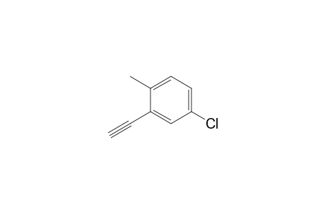1-(5-Chloro-2-methylphenyl)acetylene