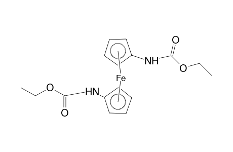 Cyclopentadienecarbamic acid, iron derivative, diethyl ester