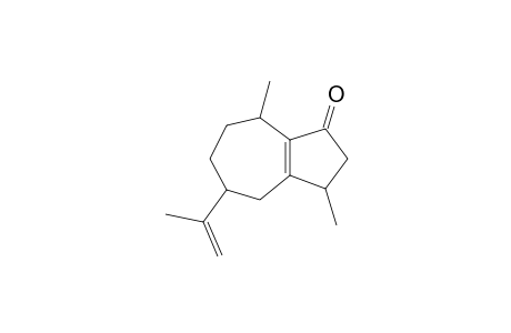 (3S,5R,8S)-3,8-Dimethyl-5-(prop-1-en-2-yl)-2,3,5,6,7,8-hexahydroazulen-1(4H)-one