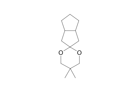 5,5-DIMETHYLHEXAHYDRO-1'H-SPIRO-[1,3-DIOXANE-2,2'-PENTALENE]