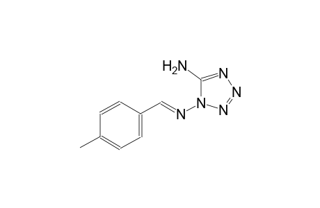 N~1~-[(E)-(4-methylphenyl)methylidene]-1H-tetraazole-1,5-diamine