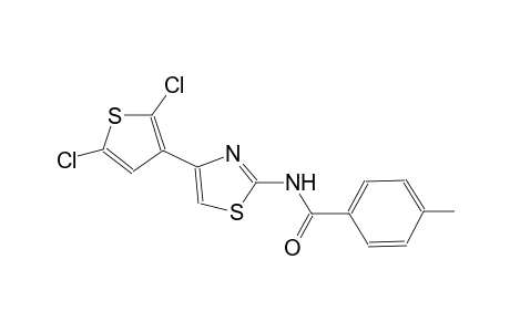 benzamide, N-[4-(2,5-dichloro-3-thienyl)-2-thiazolyl]-4-methyl-