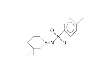 3,3-Dimethyl-thiane 1-(4-tosylsulfimide)