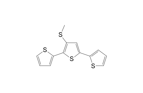 3-(methylthio)-2,5-bis(2-thienyl)thiophene