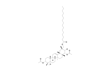 3-ALPHA,22-ALPHA-DIACETOXY-20-BETA,21-ALPHA-DIHYDROXY-29-PALMITYLOXY-30-NOROLEAN-12-ENE