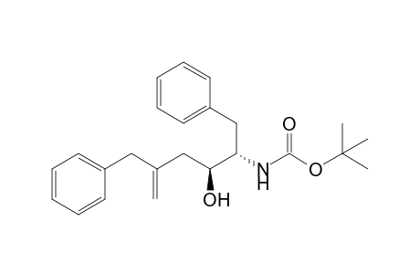 (4S,5S)-2-Benzyl-5-[(tert-butoxycarbonyl)amino]-6-phenylhex-1-en-4-ol