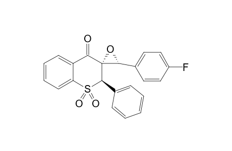 TRANS,TRANS-(+/-)-3'-(4-FLUOROPHENYL)-2-PHENYLSPIRO-[2H-1-BENZOTHIOPYRAN-3(4H),2'-OXIRAN]-4-ONE-1,1-DIOXIDE