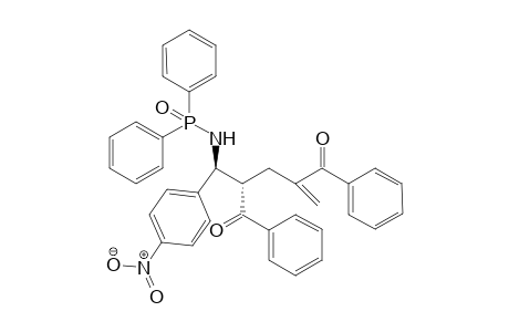 N-((1S,2S)-2,4-dibenzoyl-1-(4-nitrophenyl)pent-4-enyl)-P,P-diphenylphosphinic amide