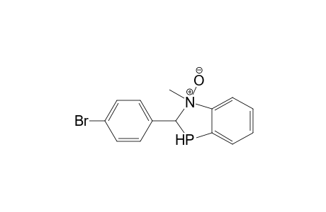 1-Methyl-2-(4-bromophenyl)-2,3-dihydro-1H-benzazaphosphole 1-oxide
