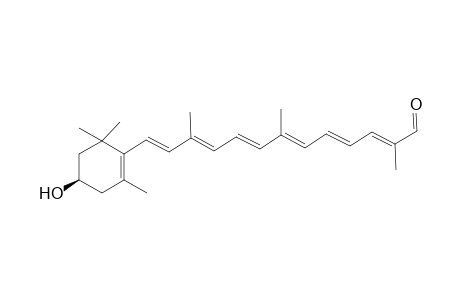 (2E,4E,6E,8E,10E,12E)-13-[(4R)-4-hydroxy-2,6,6-trimethyl-1-cyclohexenyl]-2,7,11-trimethyltrideca-2,4,6,8,10,12-hexaenal