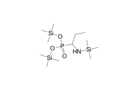Phosphonic acid, [1-[(trimethylsilyl)amino]propyl]-, bis(trimethylsilyl) ester