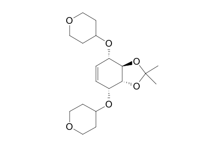 (+)-(1R,2R,3R,4S)-1,4-Tetrapyranyl-2,3-O-isopropylidenecyclohex-5-ene-1,2,3,4-tetraol
