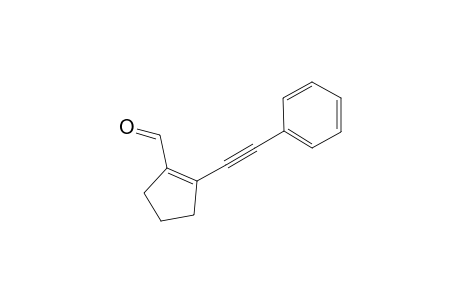 2-[Phenylethynyl]-1-cyclopentene-1-carboxaldehyde