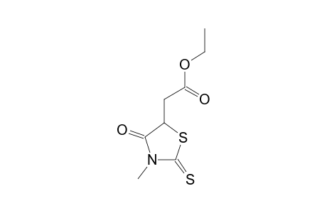 3-methyl-4-oxo-2-thioxo-5-thiazolidineacetic acid, ethyl ester