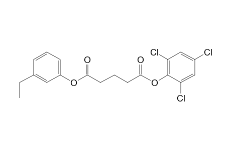 Glutaric acid, 2,4,6-trichlorophenyl 3-ethylphenyl ester