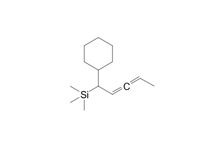 1-Cyclohexyl-1-trimethylsilylpenta-2,3-diene