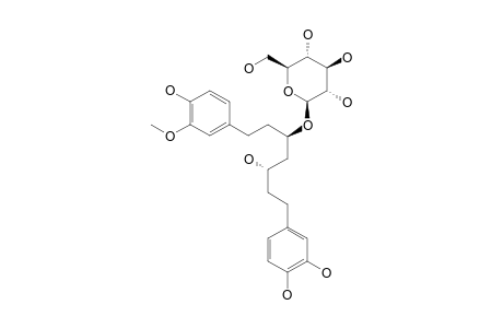 (3R,5R)-3,5-DIHYDROXY-1-(4-HYDROXY-3-METHOXYPHENYL)-7-(3,4-DIHYDROXYPHENYL)-HEPTANE-3-O-BETA-D-GLUCOPYRANOSIDE
