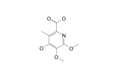 6-(4-HYDROXY-2,3-DIMETHOXY-5-METHYL-PYRIDYL)-CARBOXYLIC-ACID