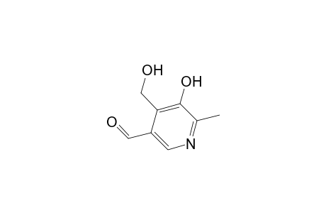 3-Pyridinecarboxaldehyde, 5-hydroxy-4-(hydroxymethyl)-6-methyl-