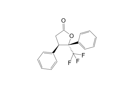 u-4,5-Diphenyl-5-(trifluoromethyl)tetrahydrofuran-2-one