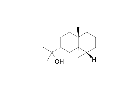 7.alpha.-(1-hydroxy-1-methylethyl)-4a.beta.-methyl-1a.beta.-decahydrocyclopropa[d]naphthalene