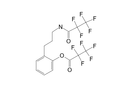 3-(2-Hydroxyphenyl)propylamine, di-pfp