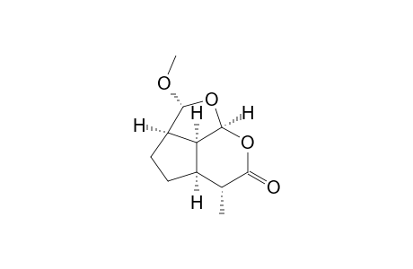 (2S,2aR,4aS,5R,7aS,7bS)-2-(Methoxy)-5-methyl-2a,3,4,4a,5,67a,7b-octahydro-2H-1,7-dioxacyclopenta[c,d]indene-6-one