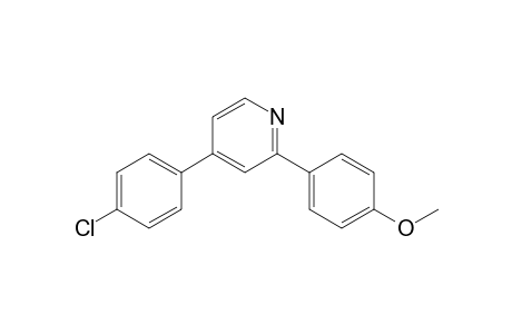 4-(4-Chlorophenyl)-2-(4-methoxyphenyl)pyridine