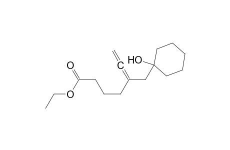 Ethyl 5-(1-hydroxycyclohexylmethyl)-5,6-heptadienoate