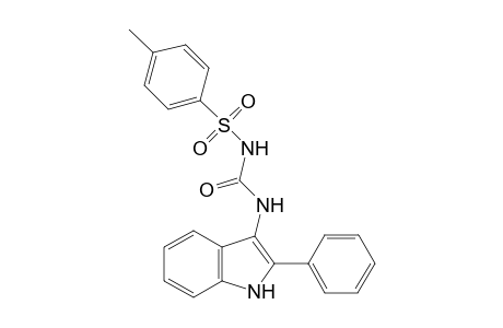 4-Methyl-N-((2-phenyl-1H-indol-3-yl)carbamoyl)benzenesulfonamide