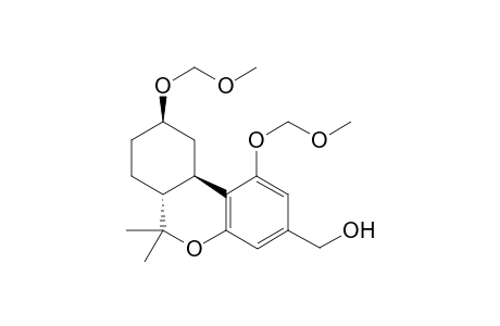 ((6aS,9R,10aR)-6a,7,8,9,10,10a-Hexahydro-1,9-bis(methoxymethoxy)-6,6-dimethyl-6H-benzo[c]chromen-3-yl)methanol 41