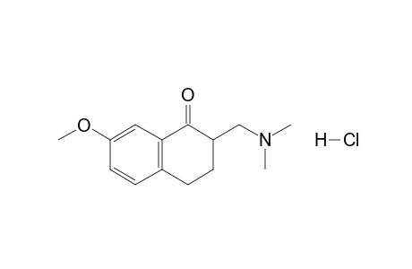 2-(Dimethylaminomethyl)-7-methoxy-1-tetralone - hydrochloride