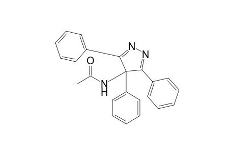 N-(3,4,5-triphenyl-4-pyrazolyl)acetamide