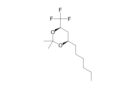 SYN-1,1,1-TRIFLUORO-2,4-O-ISOPROPYLIDENE-2,4-HEXANEDIOL