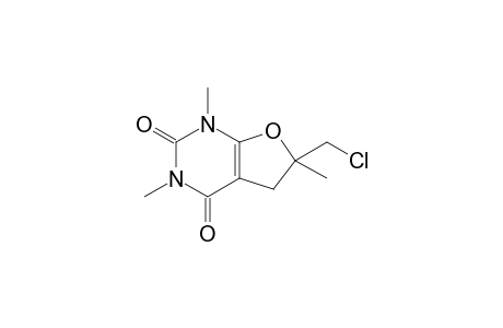6-(Chloromethyl)-1,3,6-trimethyl-1,3,5,6-tetrahydrofuro[2,3-d]pyrimidine-2,4(1H,3H)-dione