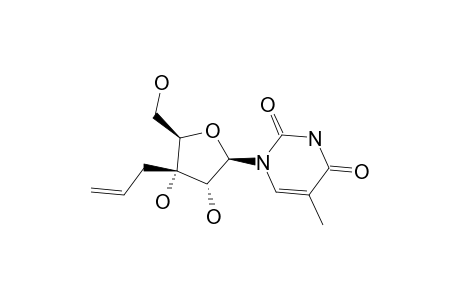 1-(3-C-ALLYL-BETA-D-RIBOFURANOSYL)-THYMINE