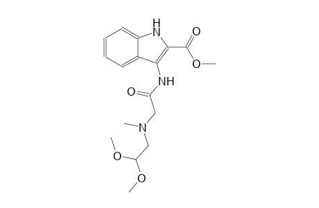methyl 3-({[(2,2-dimethoxyethyl)(methyl)amino]acetyl}amino)-1H-indole-2-carboxylate